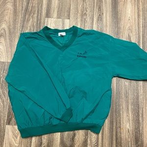 Large Vintage Izod Windbreaker